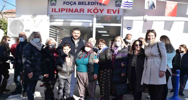 Foça Ilıpınar Köy Evi açıldı