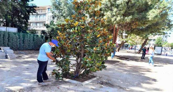 Talatpaşa Bulvarı’nda çalışmalar sürüyor