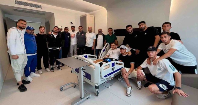 Karşıyaka'da Ensar ameliyat oldu