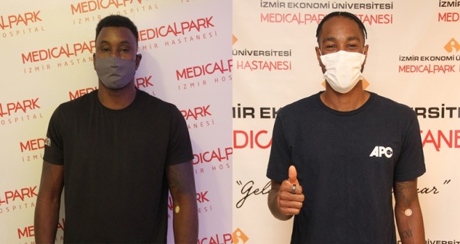 Pınar Karşıyaka'nın yabancıları sağlık kontrolünden geçti