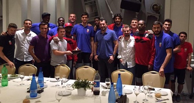 Egemen’e doğum günü partisi...