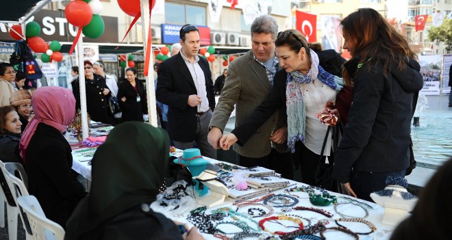 El emeği ürünler bu kermeste