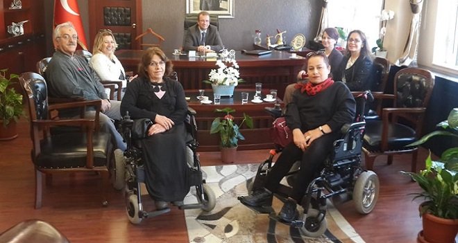 Engelliler Meclisi Çalışır'ı ziyaret etti