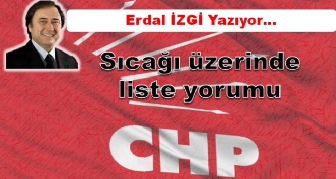 Erdal İzgi Yazıyor...