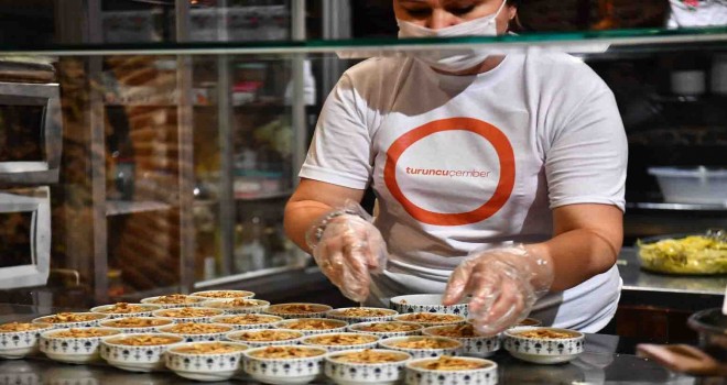 İzmir'de paket servis de Turuncu Çember’de