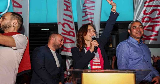 Karşıyaka'nın yeni belediye başkanı Yıldız İşçimenler Ünsal oldu