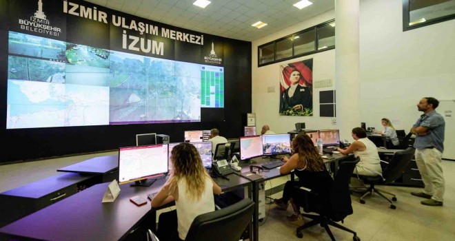 İzmir trafiği için İZUM seferber oldu