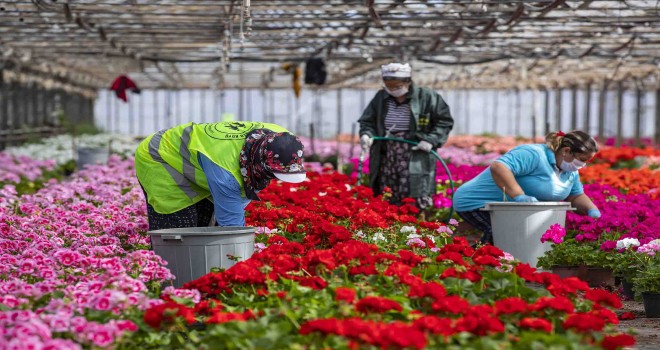 İzmir Büyükşehir'den sektöre destek annelere hediye