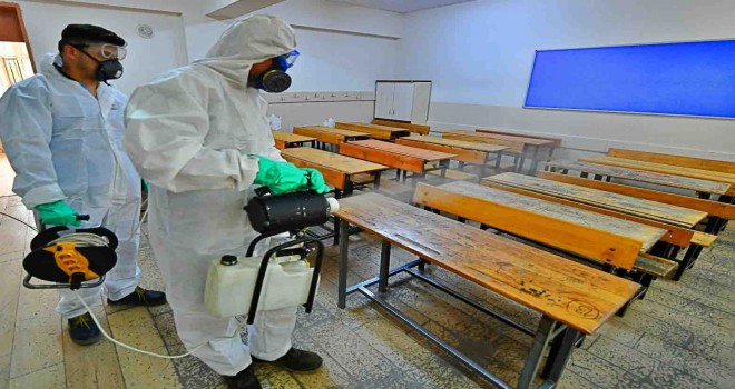 İzmir Büyükşehir okullarda hijyen seferberliği başlattı