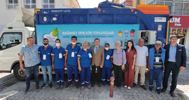 Gezici Ambalaj Atığı Toplama Aracı yollarda