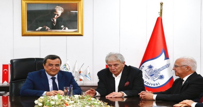 Batur’a EBSO’dan tebrik ziyareti