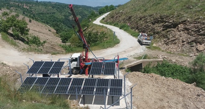 İZSU, güneş enerjisi ile çalışan içme suyu kuyularını hizmete aldı