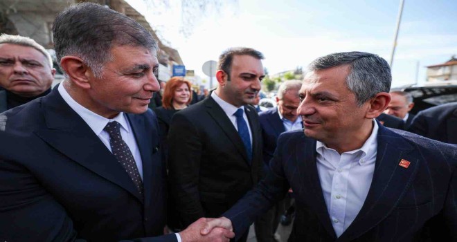 Özgür Özel ve Cemil Tugay Hatay'da bir araya geldi