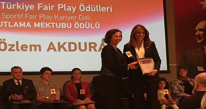 Fair Play ödülü Çeşme'ye gitti...