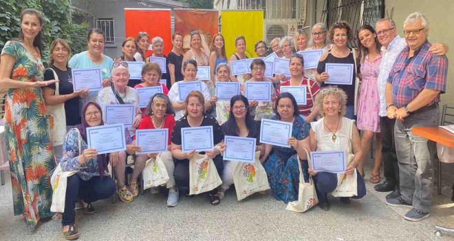 Engelli kadınlara 13 haftalık eğitim