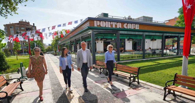 Gaziemir’de kamusal alanlar çoğalıyor