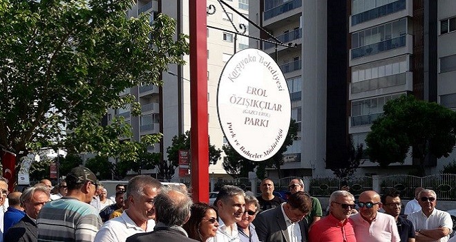 Efsanevi başkan Gazcı Erol'un adına park açıldı