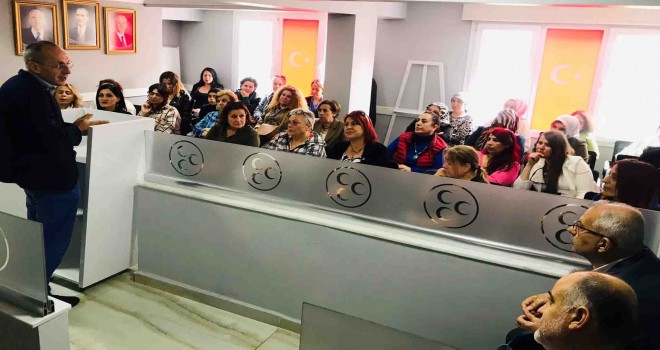MHP Karşıyaka’da bu kez ''Kadınlar Soruyor''