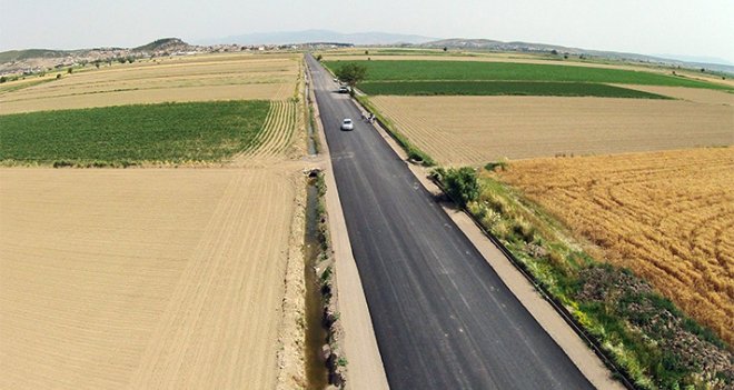 Foça yolu biraz daha kısaldı
