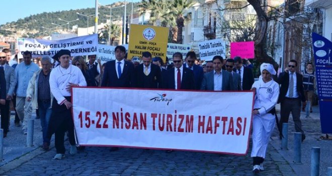 Foça'da Turizm Haftası etkinlikleri başladı