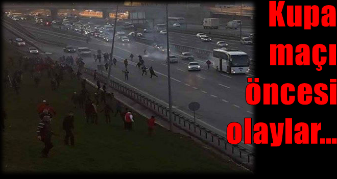 Galatasaray-Karşıyaka maçı öncesi olaylar