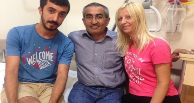 Güneş çarptı kurtuldu