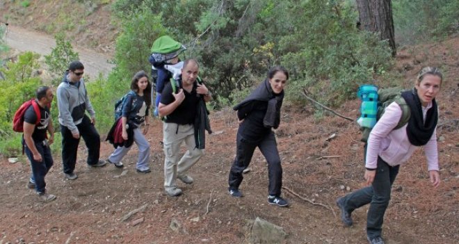 Hem Fransızca pratik, hem dağ yürüyüşü