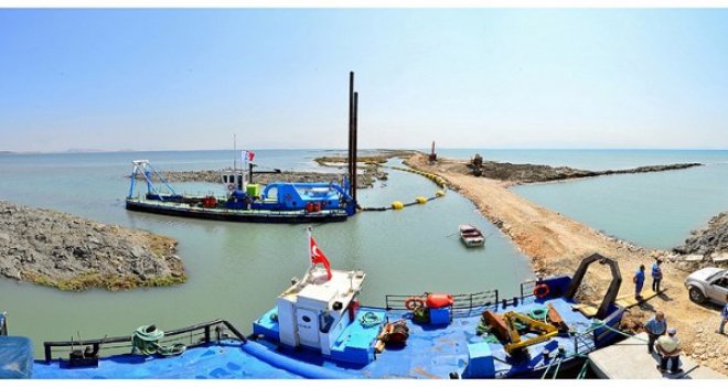 Homa Dalyanı balık cenneti olacak