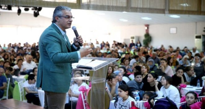 Hüseyin Mutlu Akpınar, KARGEM’de velilerle buluştu