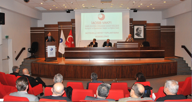 İAOSB VAkfı toplantısı yapıldı...