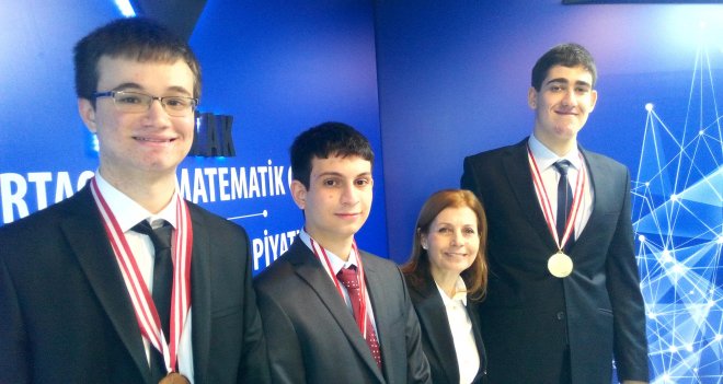 İFK'lı öğrencilere TÜBİTAK'tan madalya