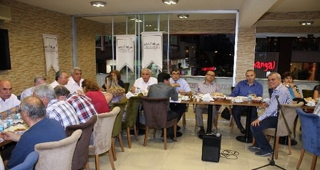 İFTAR YEMEĞİNE YÜCEL VE KORKMAZ DA KATILDI