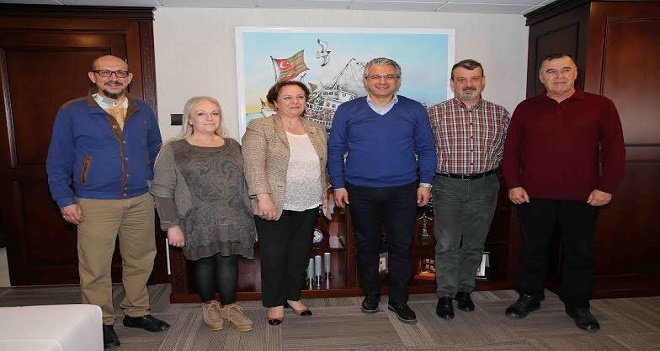 İGC, Başkan Akpınar'ı ziyaret etti...