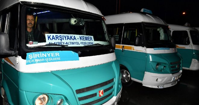 İZBAN hattına minibüs takviyesi