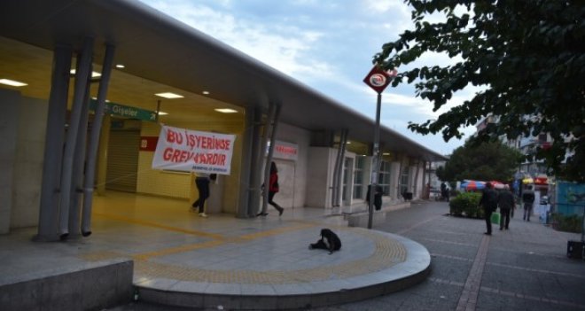 İZBAN'da grev var...