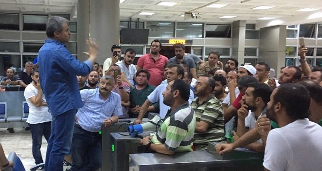 İzdeniz'de grev bitiyor mu?