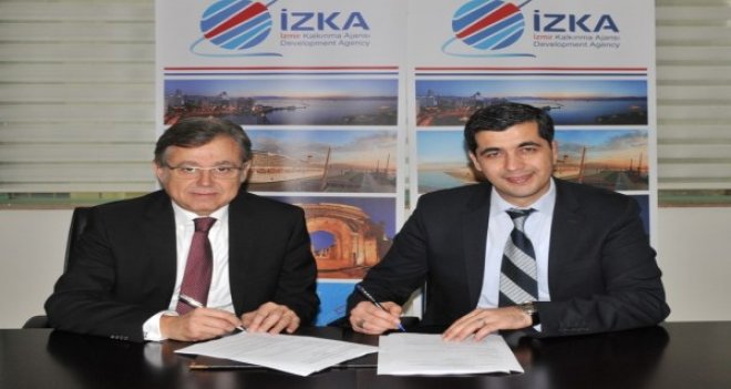 İZKA'den 5.desteği alan İAOSB sözleşmeleri imzaladı