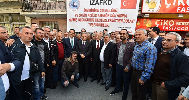 İzmir Büyükşehir'den amatör kulüplere destek...