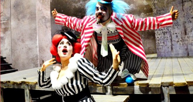 İzmir Devlet ve Opera Balesi palyaçolar operasının prömiyerine hazırlanıyor