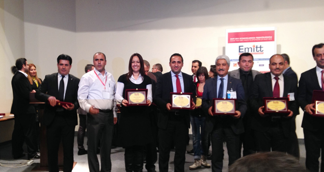 İzmir EMİTT'ten ödülle döndü...