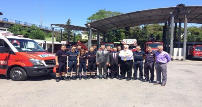 İzmir itfaiyesine Amerika'dan övgü