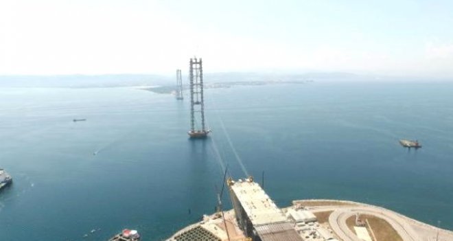 İzmit Körfez Geçiş Köprüsü'nde kedi yolu yeniden yapılıyor