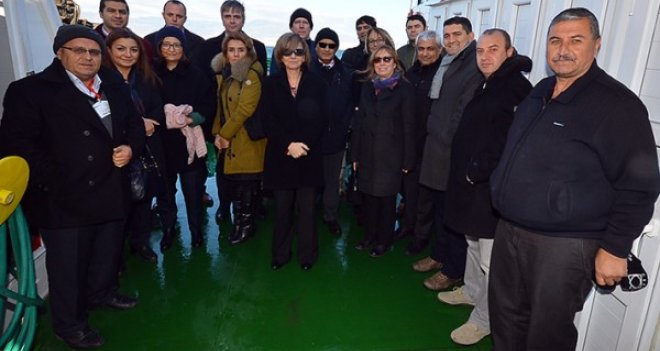 İzmir Körfezi'ne yakın markaj...