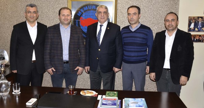 İzmir Milletvekili Kalkan'dan Memur-Sen'e ziyaret
