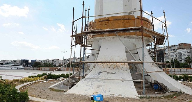 İzmir Valiliği raporuna göre anıt, can güvenliği için riskli