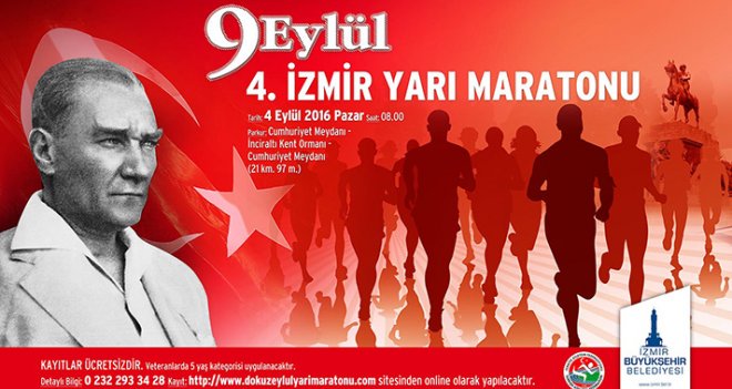 İzmir'de maraton heyecanı başladı