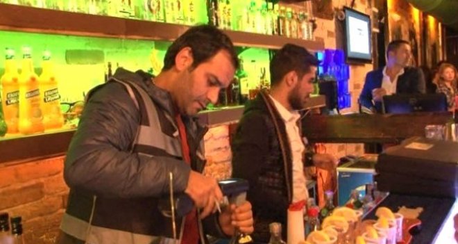 İzmir'de sahte içki denetimi