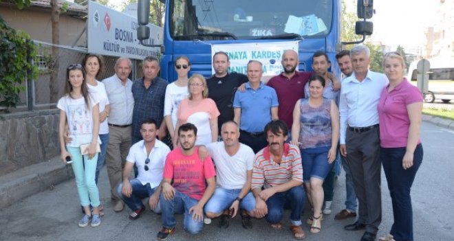 İZMİR'DEN BOSNA'YA YARDIM ELİ