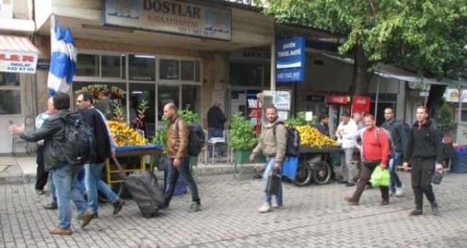 İzmir'e Suriyeli akını