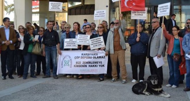 İzmir'in çöpü Karşıyaka'ya dökülmeyecek